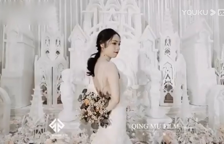 白色主题婚礼视频